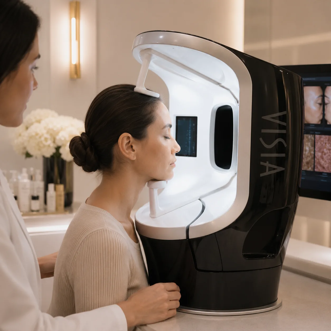 Phenicia Skin Lab — analyse VISIA de la peau à la Clinique Phénicia Marseille