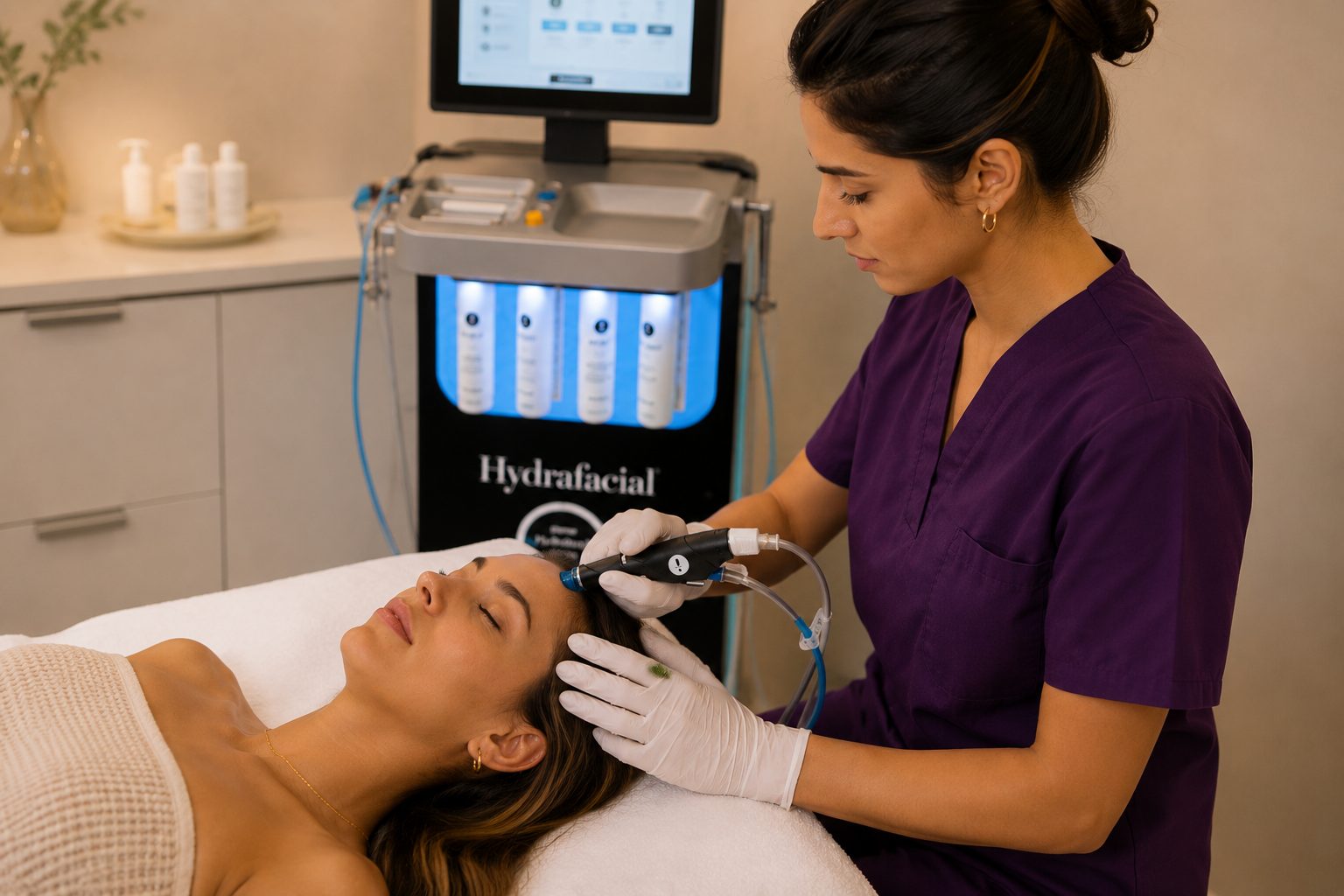 Soin Hydrafacial à la Clinique Phenicia à Marseille